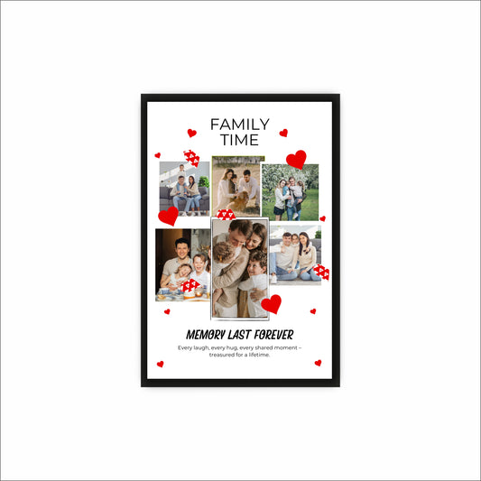 Personalized Family Collage Frame – Celebrate Family Bonds!
